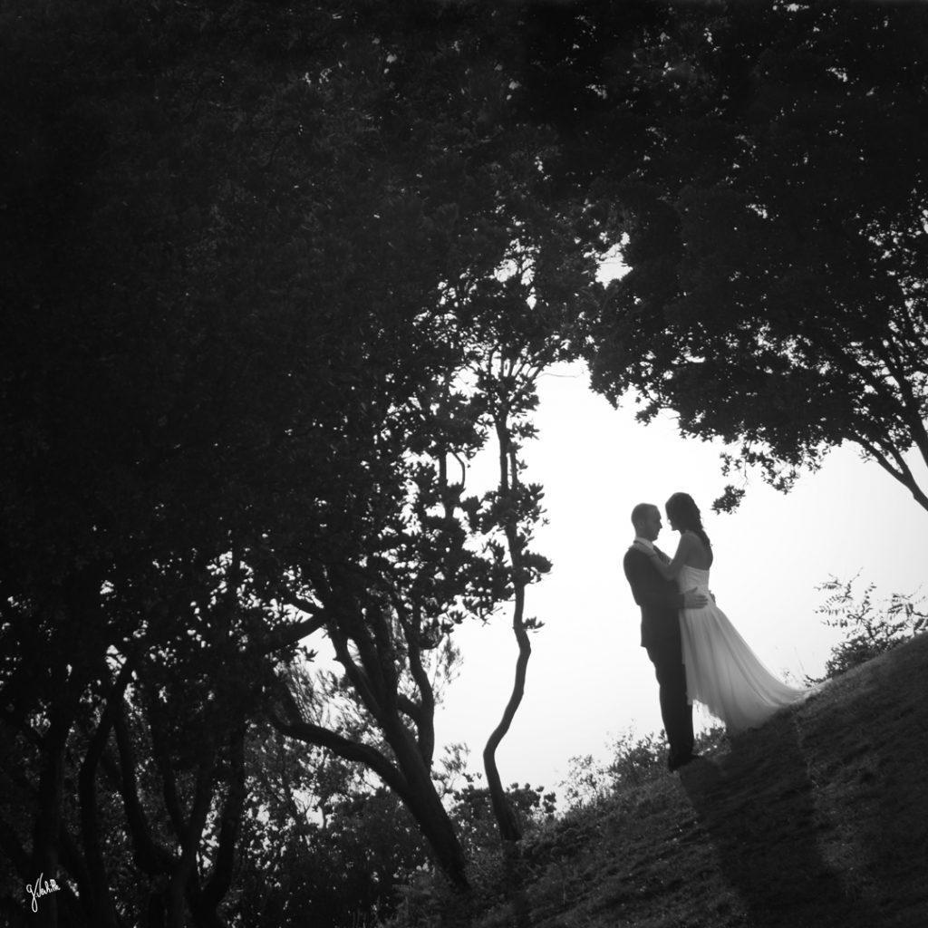 photo noir et blanc de couple mariage photographe de mariage à Marseille, Provence-Alpes-Côte d'Azur Germain Verhille