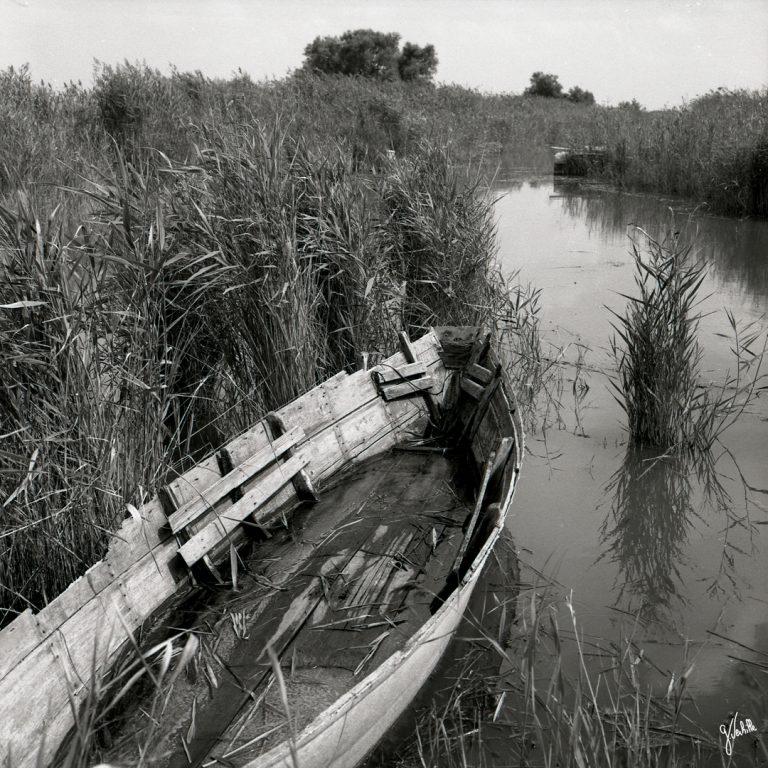 photographe Marseille Germain Verhille photo noir et blanc nature paysages art déco expo barque Camarguaise