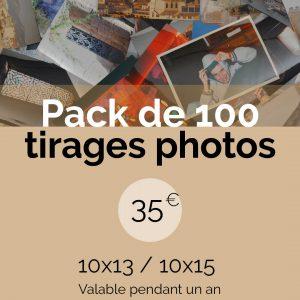 pack de 100 tirages photo chez photographe Germain Verhille Marseille
