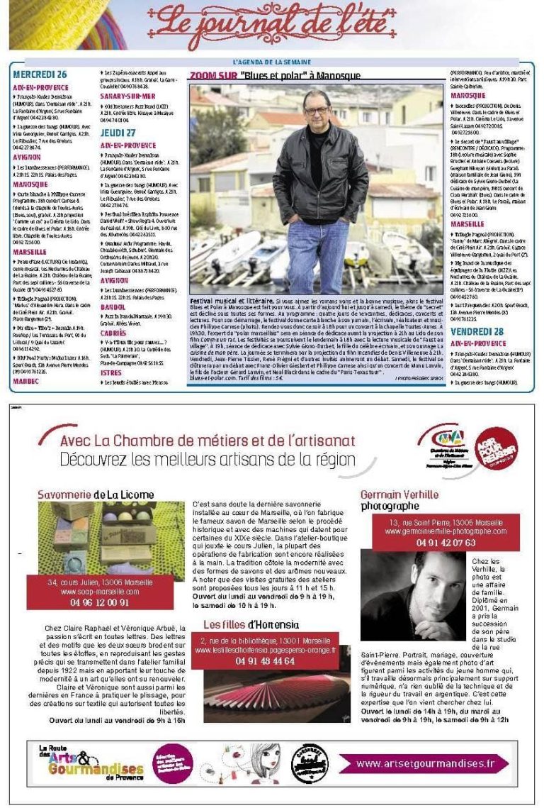 Germain Verhille Photographe Marseille