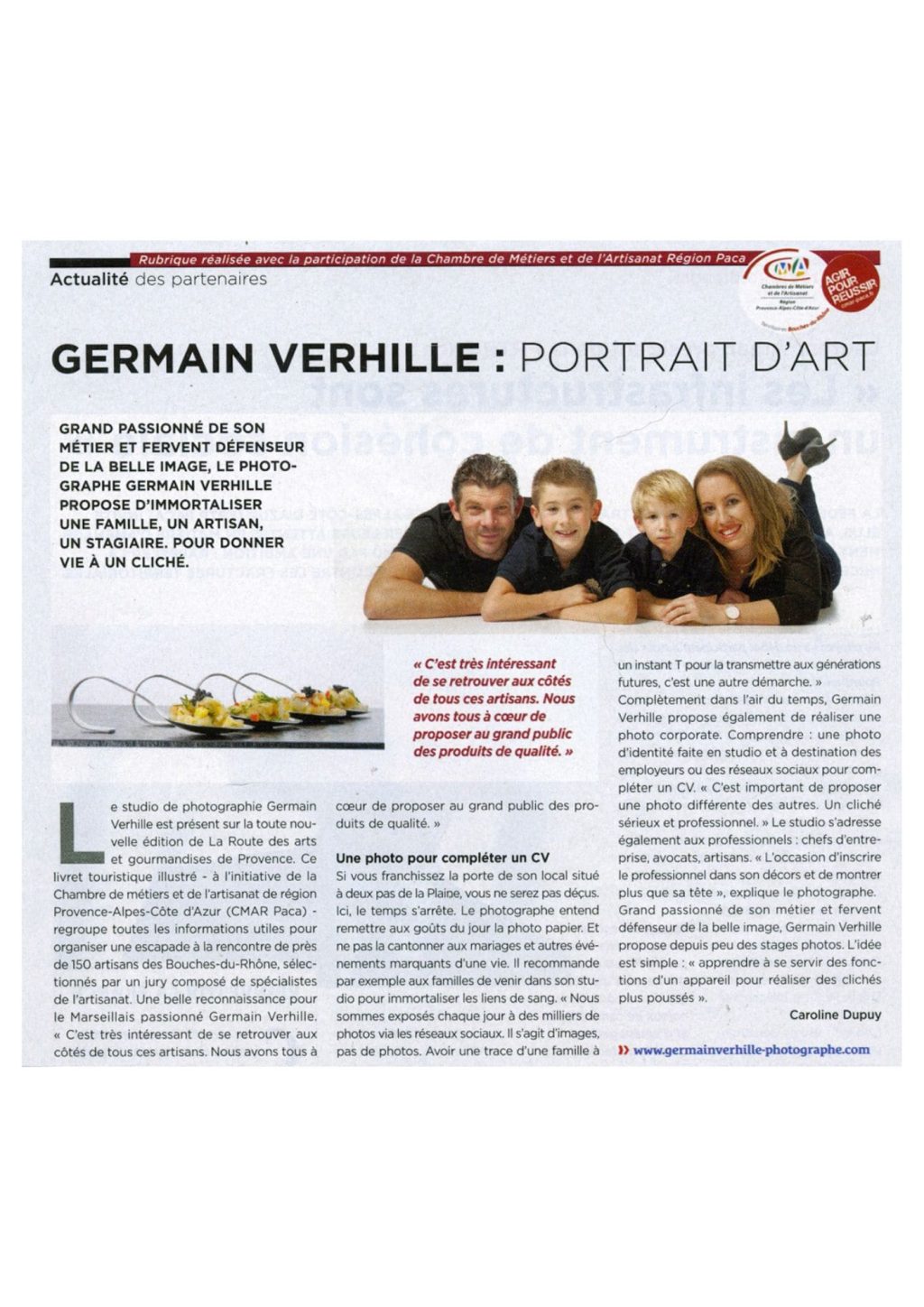 Germain Verhille Photographe Marseille