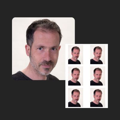 Photo identité pour un CV, une inscription scolaire, universitaire ou associative à Marseille, pour adulte, enfant, bébé au studio Germain Verhille Photographe